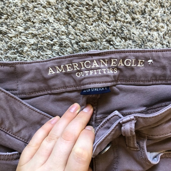 AMERICAN EAGLE DISTRESSED JEGGINGS - Picture 4 of 5